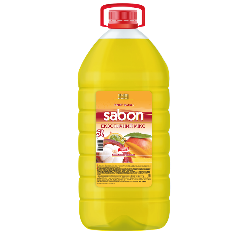 Мыло жидкое АРМОНИ Sabon Экзотический микс 5 л (5355)