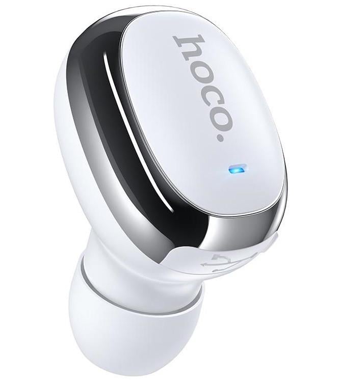 Bluetooth-гарнітура HOCO Mia mini E54 біла білий