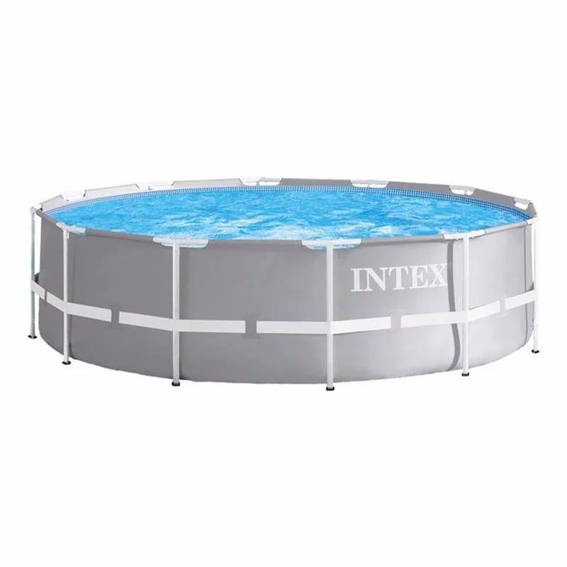 Бассейн каркасный круглый Intex 26716-0 366х99 см Серый (147-9-26716-0)
