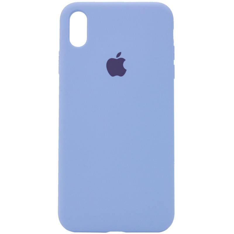 Протиударний чохол Silicone Case Full Protective AA для Apple iPhone XR 6.1" Блакитний/Lilac Blue