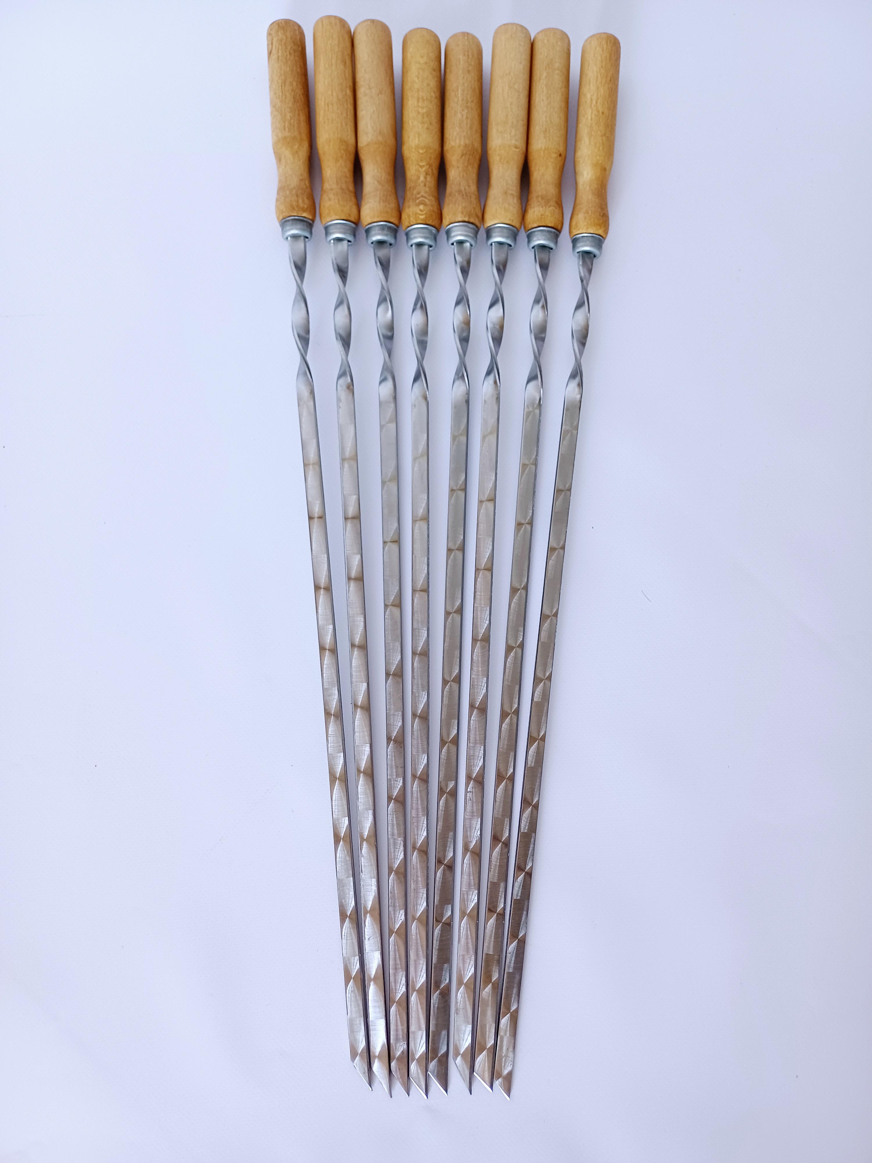 Шампур з дерев'яною ручкою 3х10х600 мм