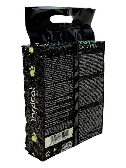 Наповнювач тофу Tofficat для котячого туалету гранульований Зелений луг 2,6 кг/6 л (0043) - фото 3 Наповнювач тофу Tofficat для котячого туалету гранульований Зелений луг 2,6 кг/6 л (0043) - фото 3