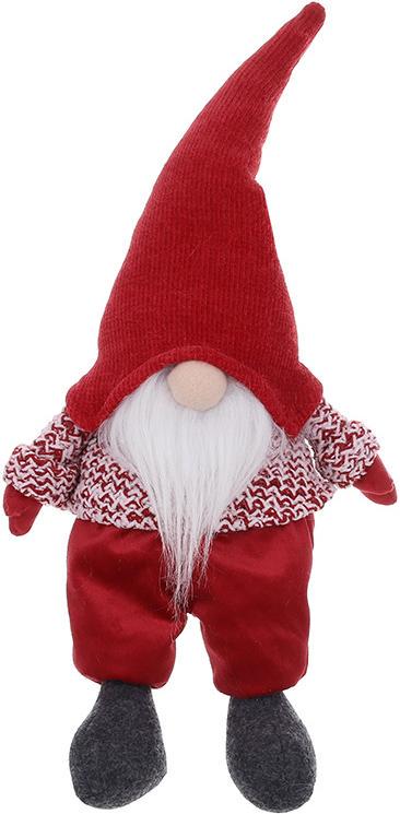 Іграшка м'яка Гном у червоних штанах та ковпаку 48 см