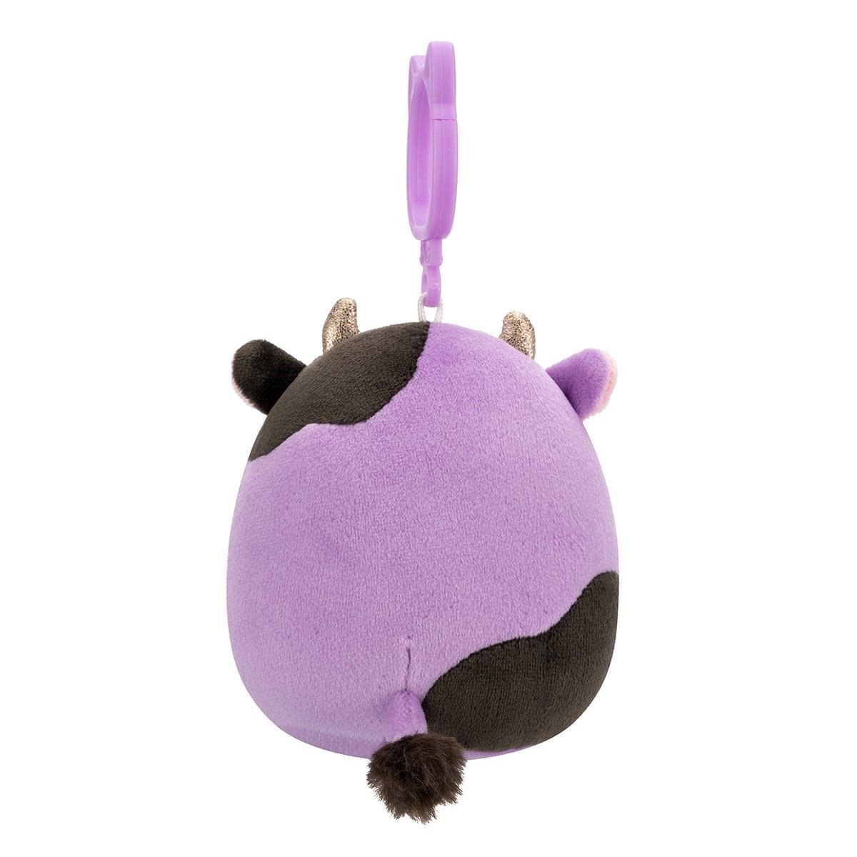 М'яка іграшка на кліпсі Squishmallows Корівка Олексі (SQCP00463-ks) - фото 4 М'яка іграшка на кліпсі Squishmallows Корівка Олексі (SQCP00463-ks) - фото 4