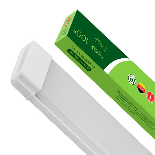 Светильник LED линейный Eurolamp 100W 6500K 1,2 м Белый (LED-FX(1.2)-100/65)