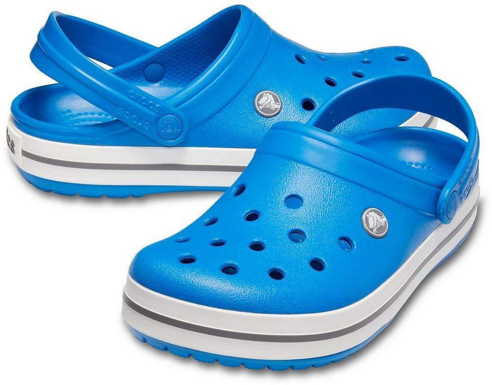Крокси чоловічі Crocs Crocband Clogs р. 39-40 Світло-синій (26169)