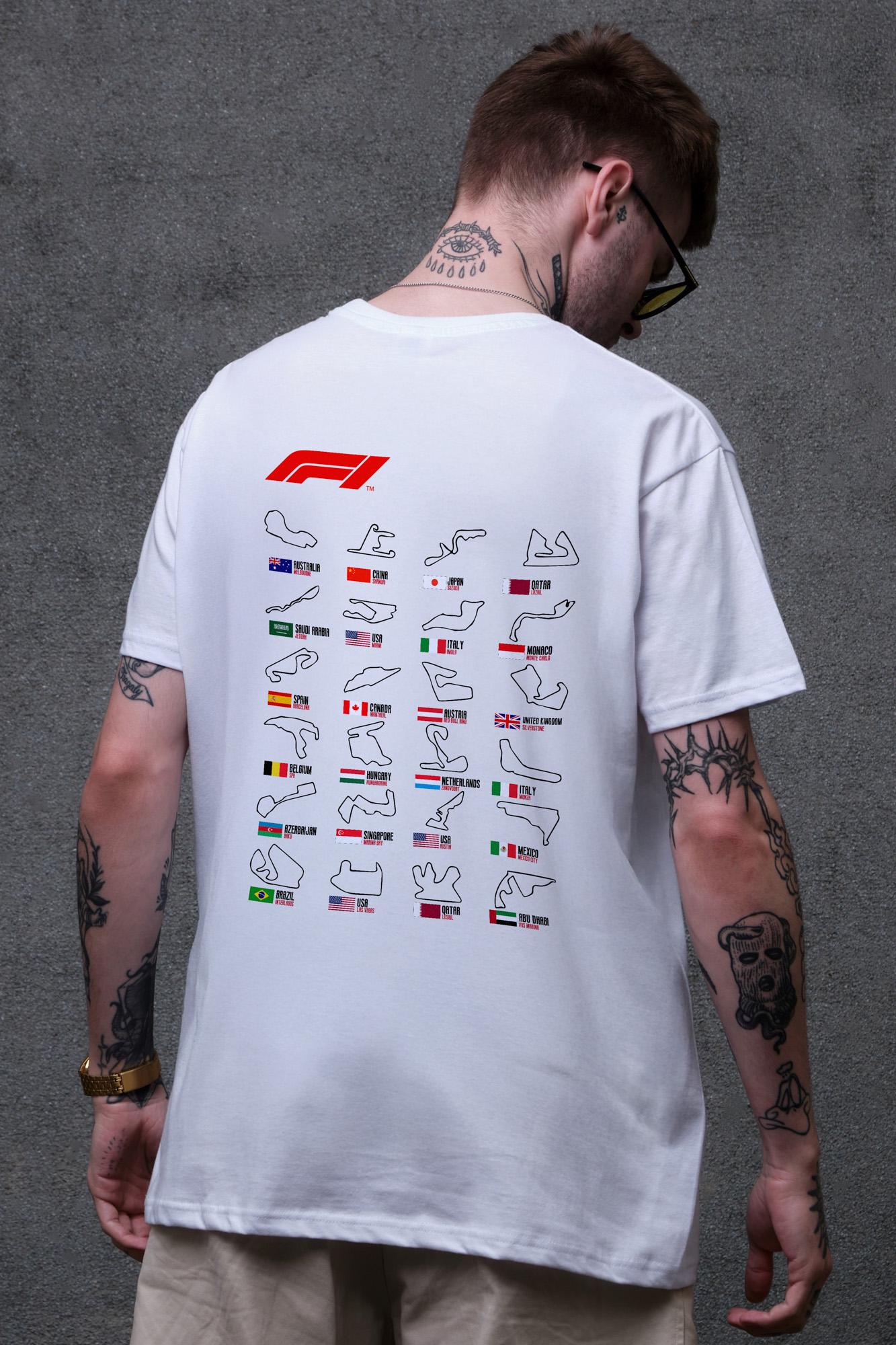 Футболка мужская Without с принтом Track оверсайз S/M White (S8049674) Футболка мужская Without с принтом Track оверсайз S/M White (S8049674)