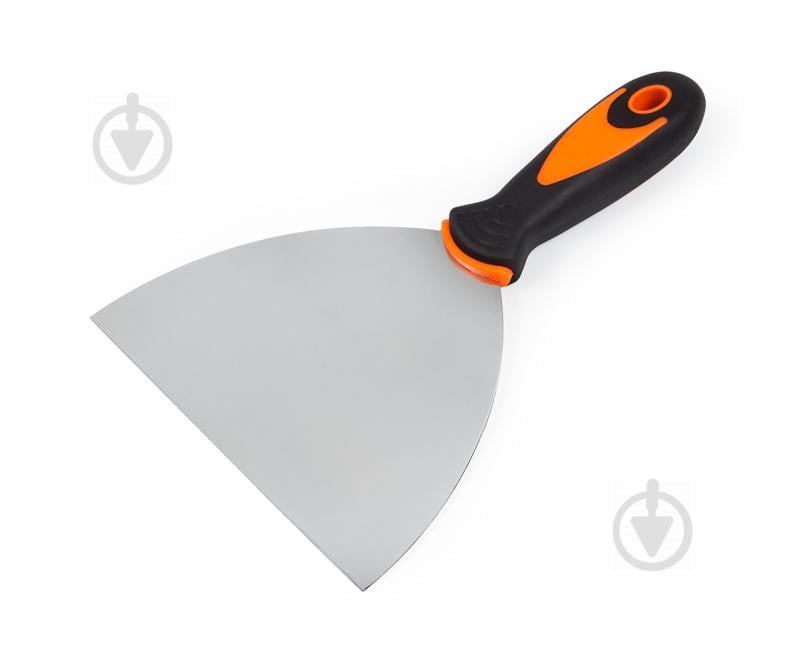 Шпатель Polax нержавіючий Profi 150 мм, двокомпонентна ручка (111-071)