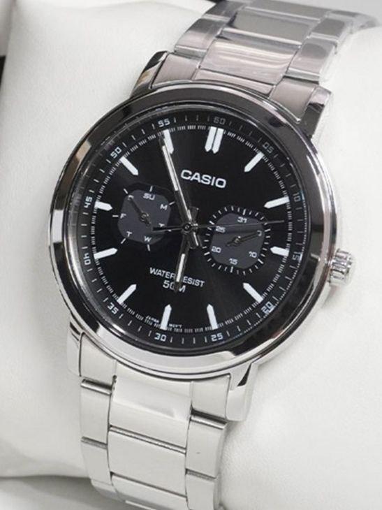 Наручные часы мужские Casio MTP-E335D-1E Timeless Collection Черный (2898975458)