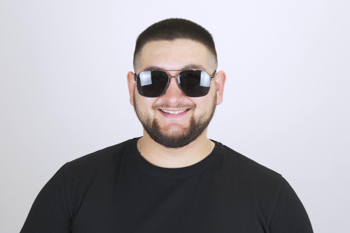 Очки мужские солнцезащитные SunGlasses с поляризацией 9029-50-20-140 (o4ki-12634) - фото 4