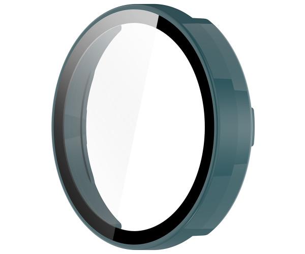 Чехол с защитным стеклом Protective Cover with Glass для Garmin Lily 2 Зеленый