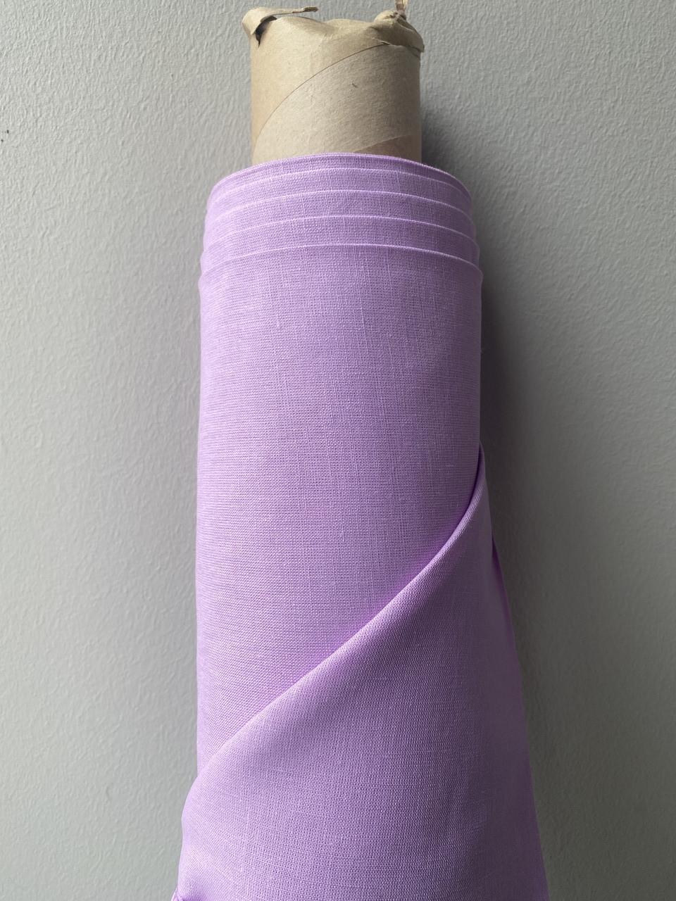 Ткань LINEN PLUS льняная 260 см 311 Фиалковый - фото 3 Ткань LINEN PLUS льняная 260 см 311 Фиалковый - фото 3