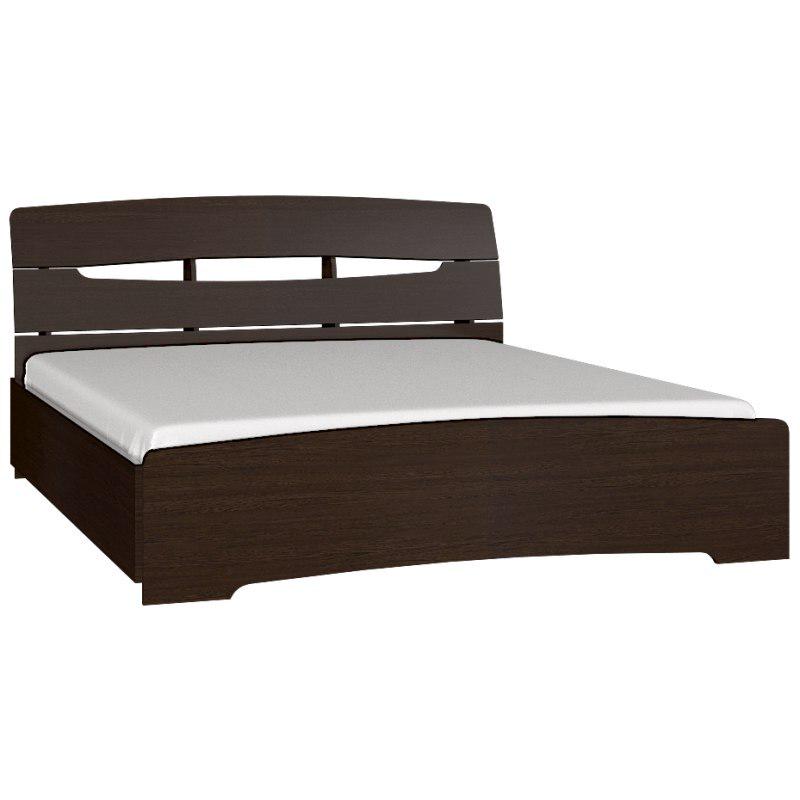 Двуспальная кровать Everest Марго 160х200 см без матраса Темный венге