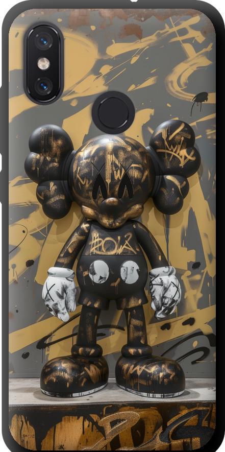 Чехол на Xiaomi Mi8 Bronze kaws (6097b-1499-42517)