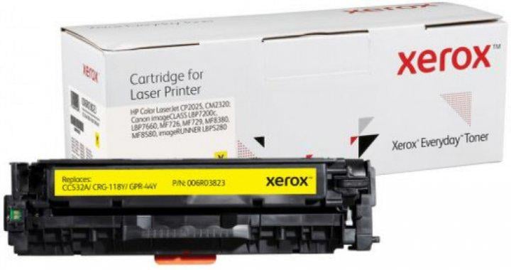 Картридж Xerox Everyday сумісний аналог HP CC532A 304A/Canon 718 Yellow (006R03823)