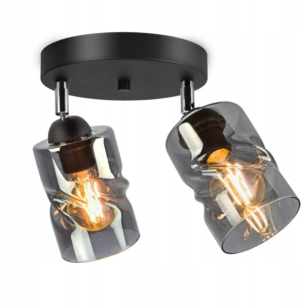 Люстра потолочная Sirius S4944-2 BK+SM (2037192675)