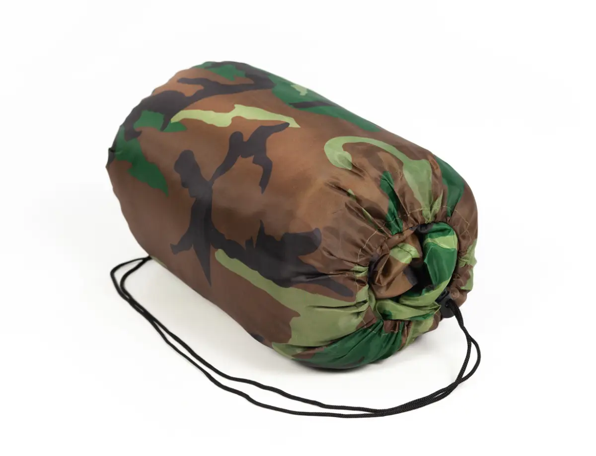 Спальний мішок ковдра з капюшоном Sleeping bag 220х70 см 1,3 кг Камуфляж (2896) - фото 4 Спальний мішок ковдра з капюшоном Sleeping bag 220х70 см 1,3 кг Камуфляж (2896) - фото 4