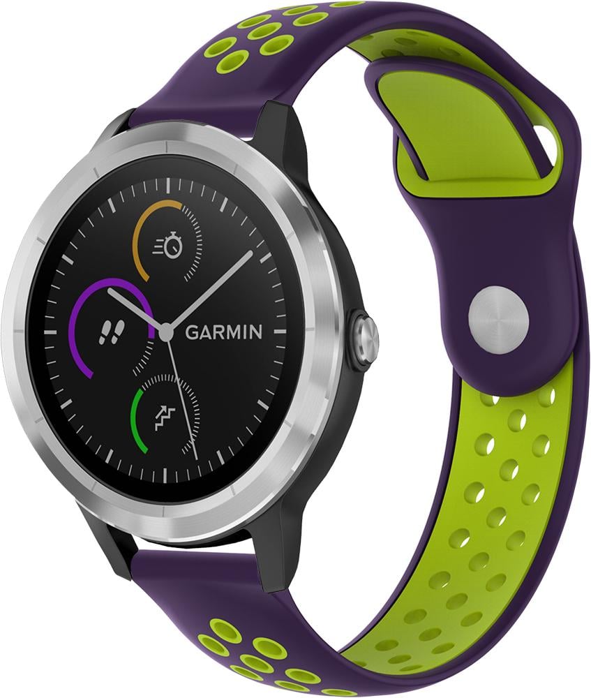 Ремешок Sport для Garmin Vivoactive 3 Violet Green (23031-21)