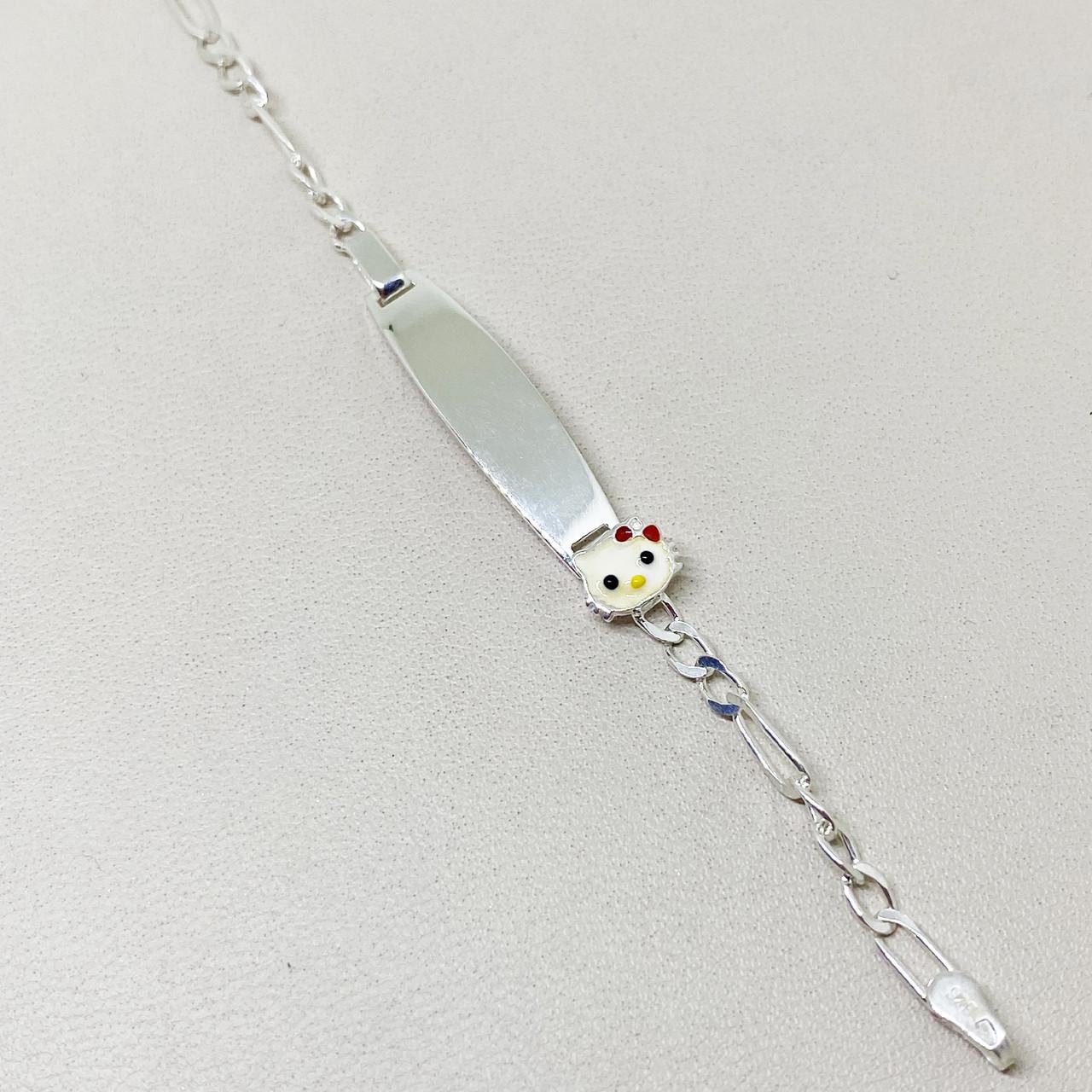 Браслет серебряный Hello Kitty р. 12 3,8 г