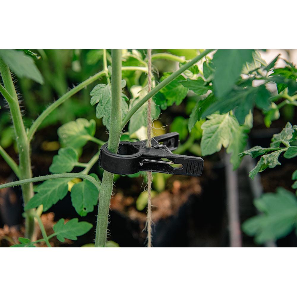 Зажимы для фиксации растений 20 мм 10 шт. Black (TYK20BK/10) - фото 3