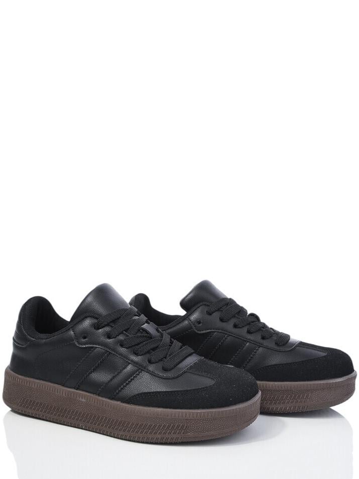 Кроссовки кожаные Stilli SDN10-6 р. 39 Черно-коричневый