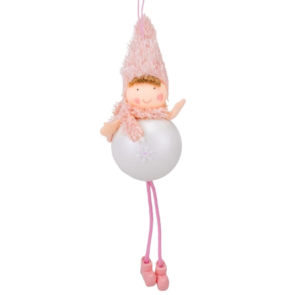 Іграшка на ялинку Elisey Лялечка 22 см Срібний (NH-106-K-163)