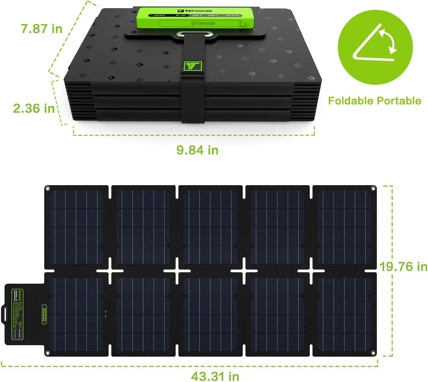 Солнечная панель TopSolar SolarFairy 60W 10 секций Black (000503) - фото 3