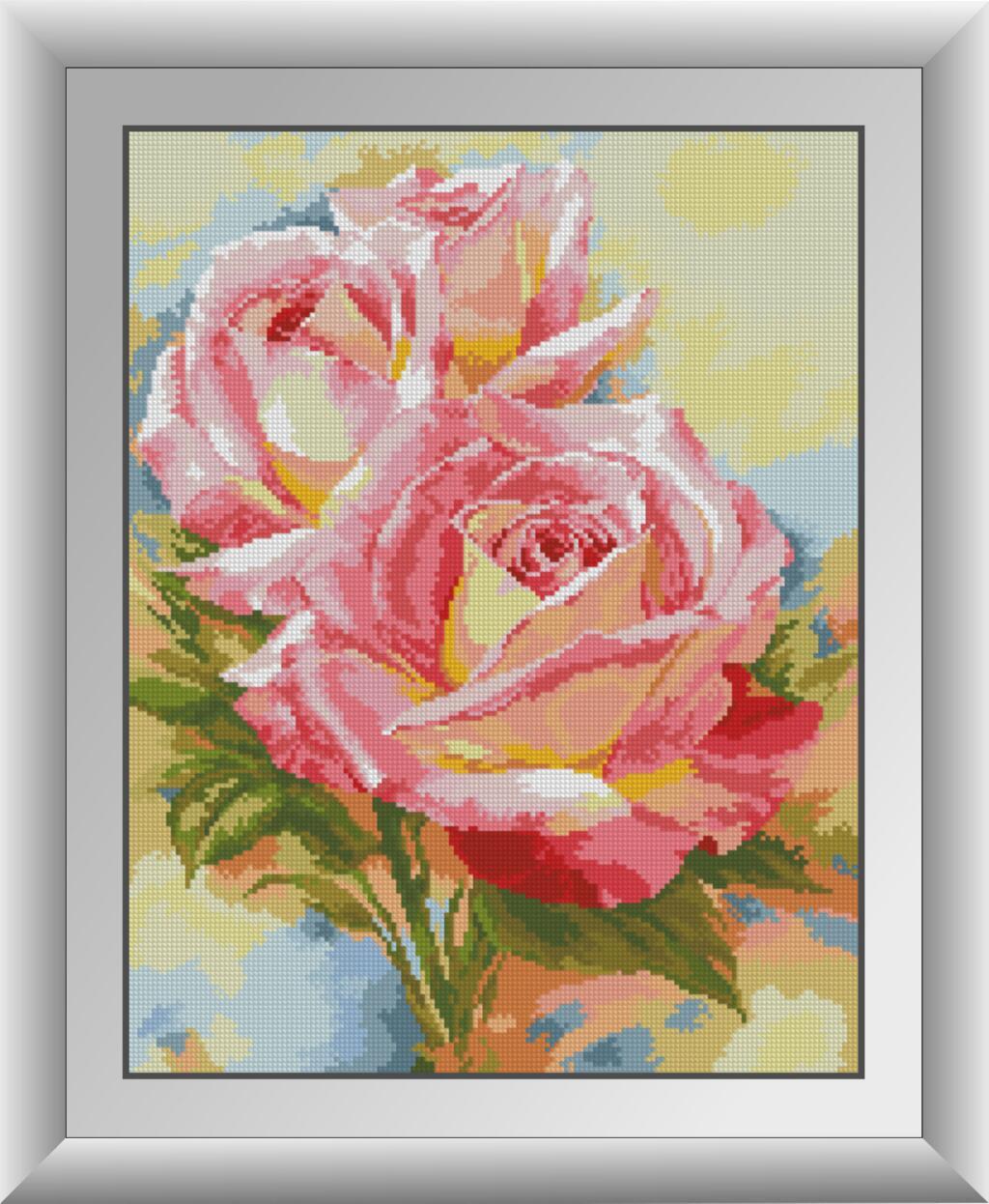 Алмазная мозаика Dream Art Анемоны 38x49 см (DA.30580)