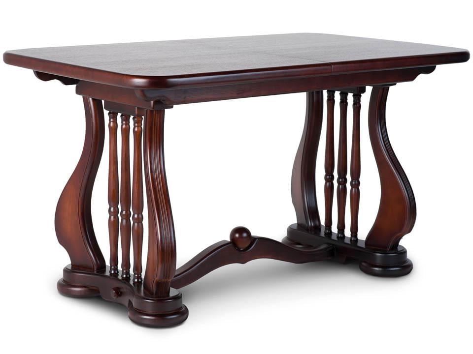 Стіл дерев'яний Вентас розсувний обідній Горіх темний