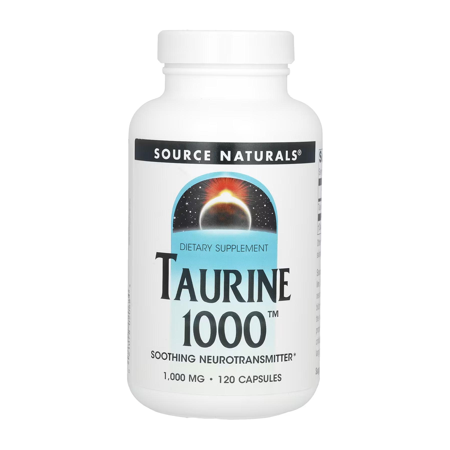 Аминокислота Taurine 1000™ 1000 mg 120 caps (2022-09-0961)