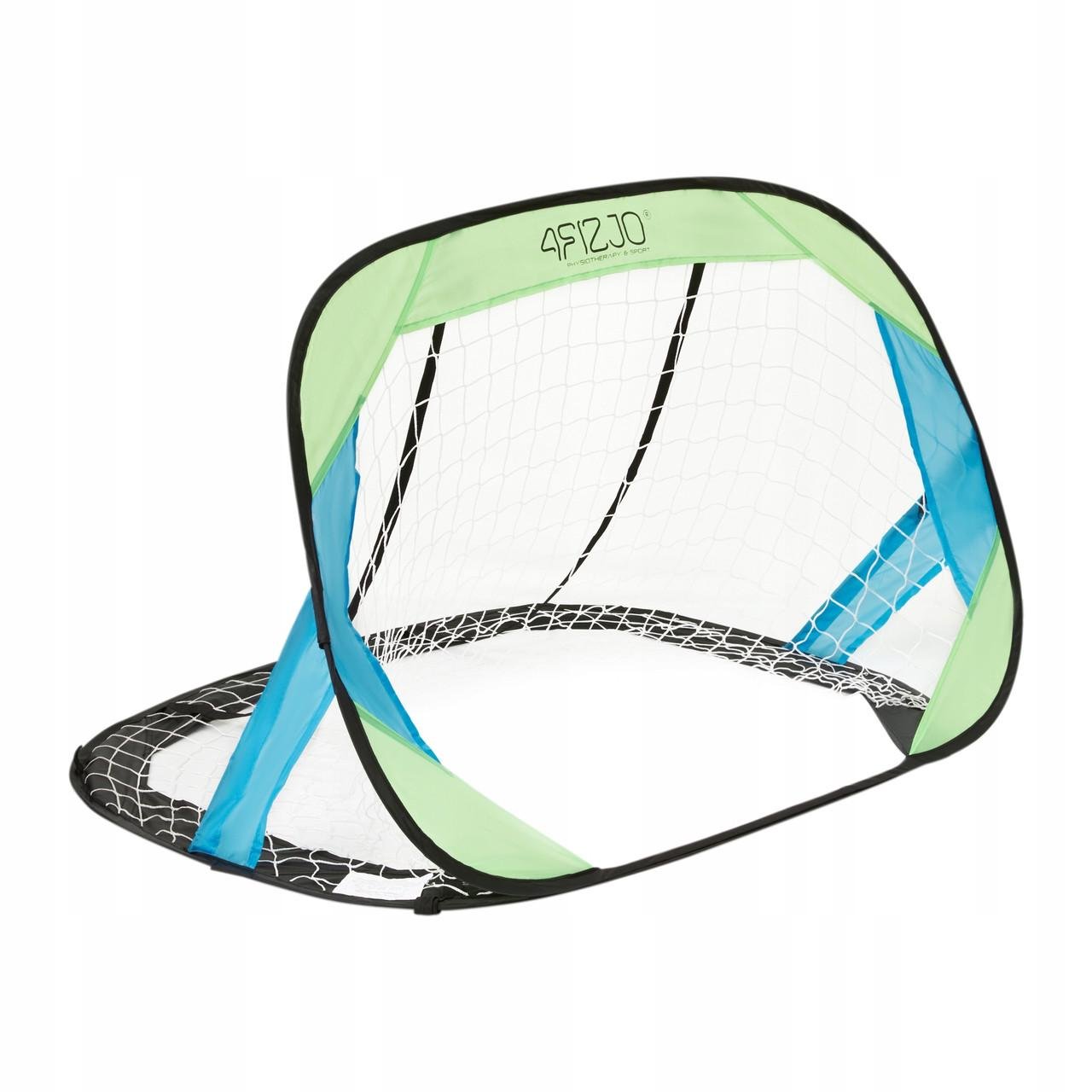 Ворота футбольні саморозкладні 4FIZJO Pop-Up 2 шт. Green/Blue (P-5905973401463)