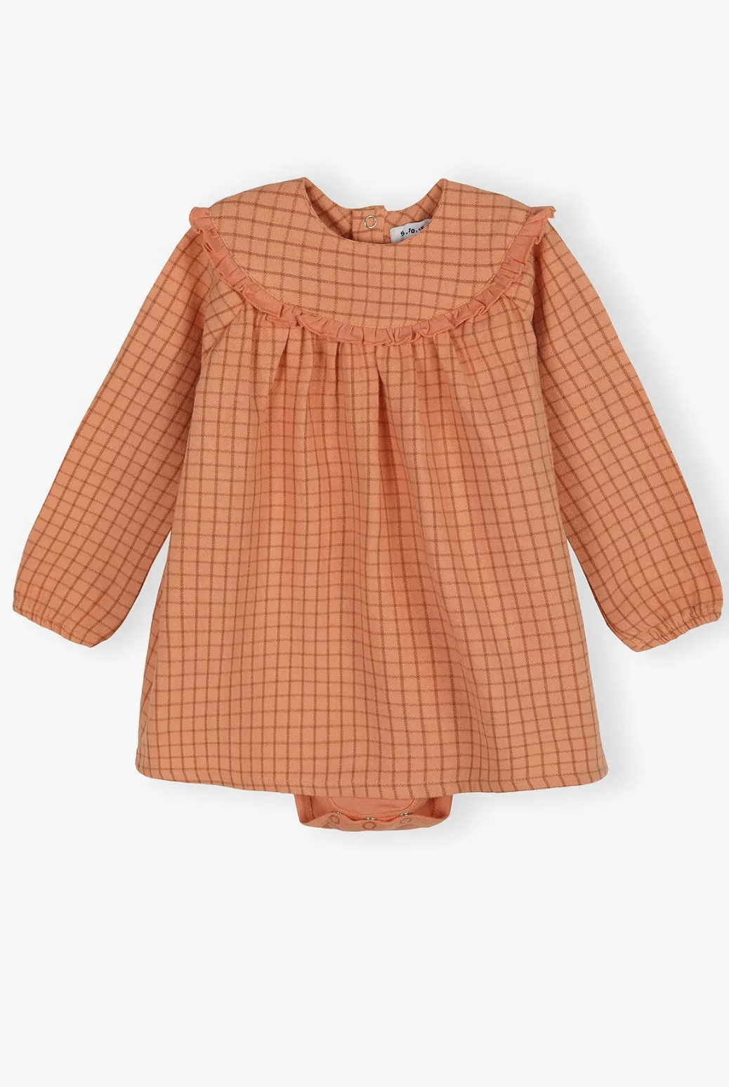 Боди 5.10.15 Kids 6T4317 клетка 74 см Оранжевый