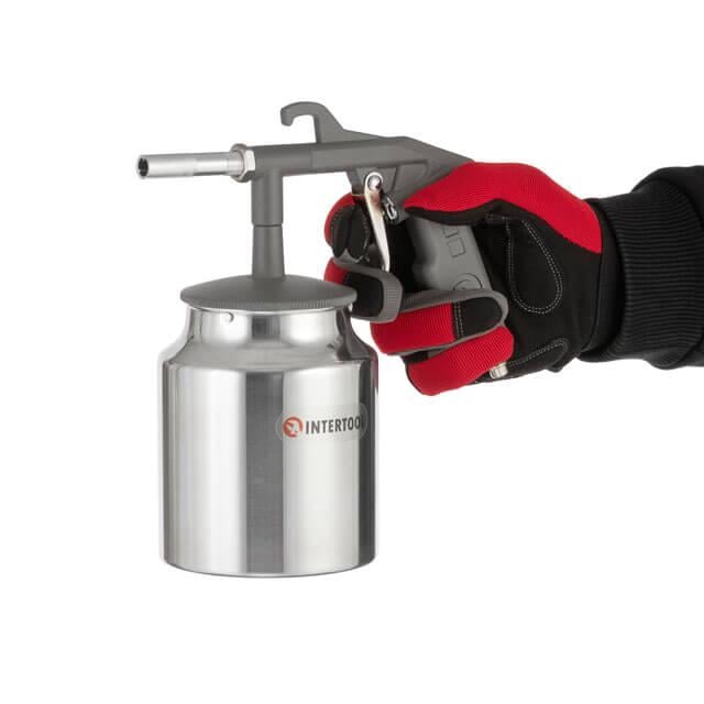 Пістолет піскоструминний Intertool 6 мм 1000 мл 8 атм (PT-0705) - фото 7