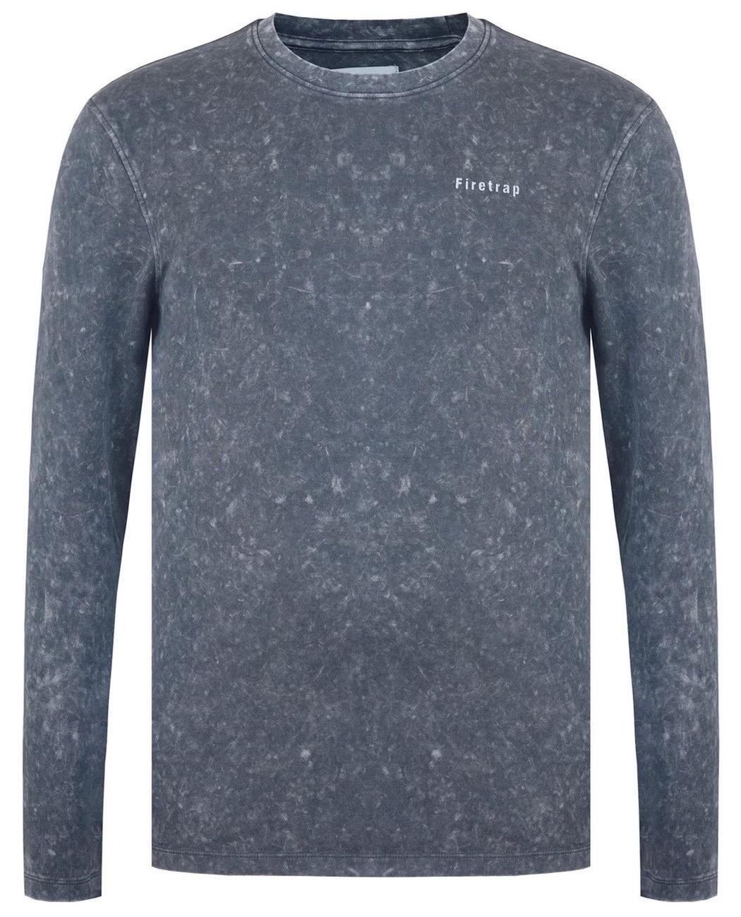 Футболка чоловіча Firetrap 58800601 з довгим рукавом L Сірий (2588006013906)