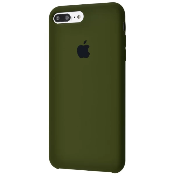 Силіконовий Чохол Накладка Silicone Case для iPhone 8 Plus/7 Plus Army Green
