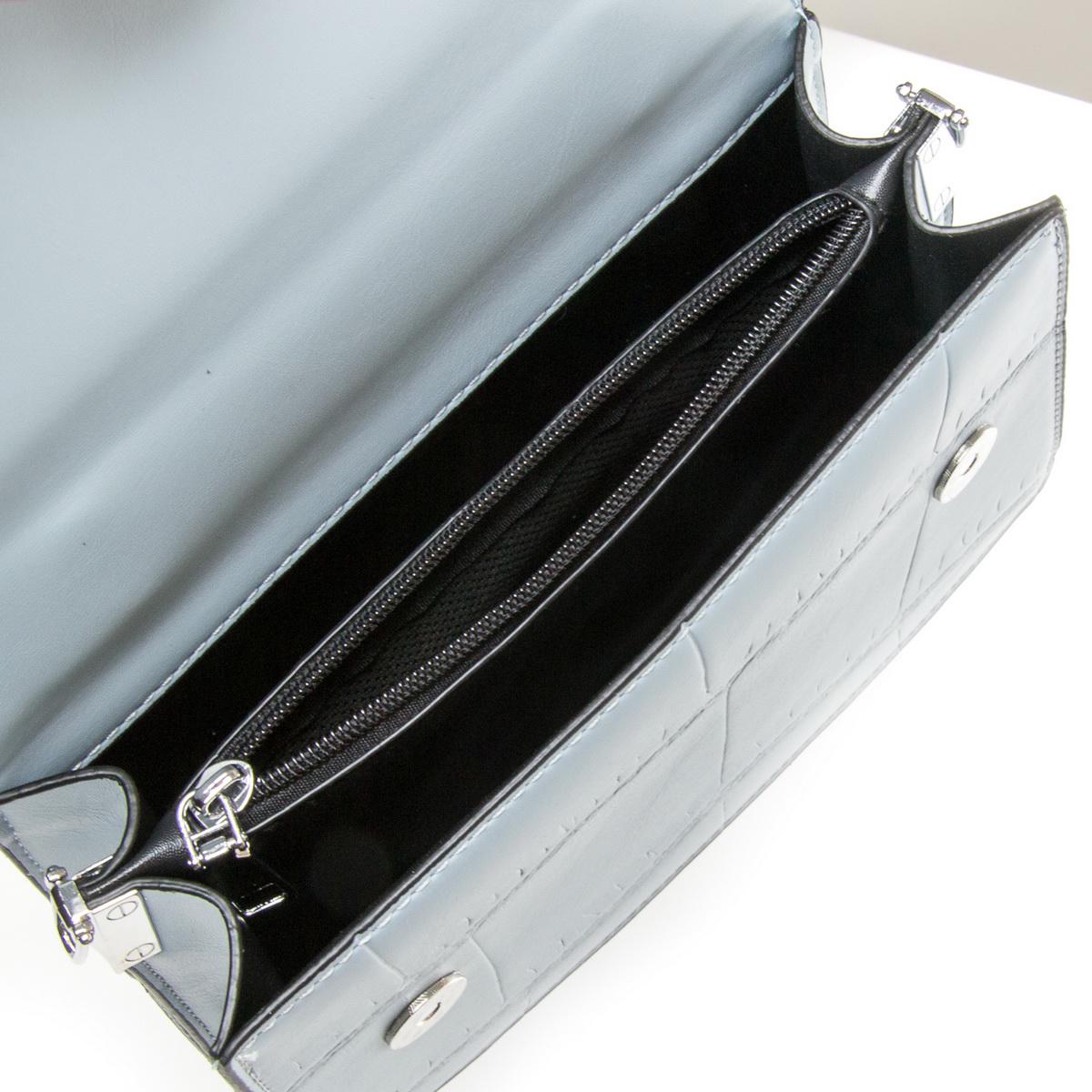 Сумка-клатч Fashion 04-02 8662 Голубой - фото 4