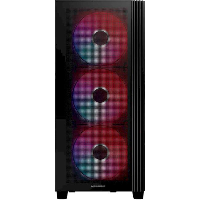 Корпус для ПК Modecom Mistral ARGB Flow Midi-Tower ATX no PSU Черный (AT-MISTRAL-MG-10-00ARGB-0) - фото 4