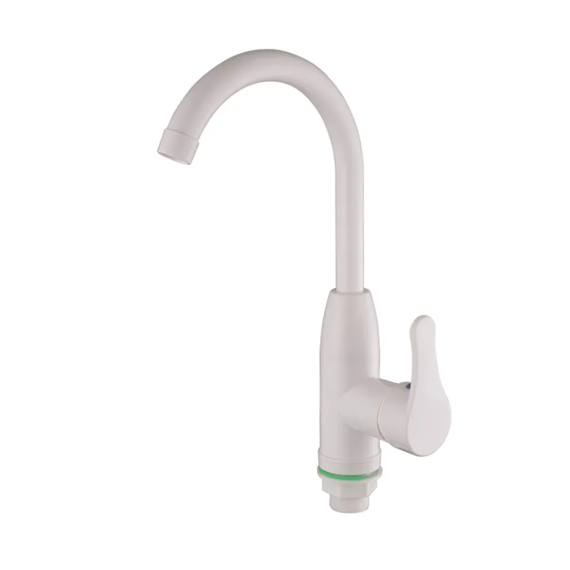 Смеситель для кухни PLAMIX Diego-011-B White без подвода (PM0658)