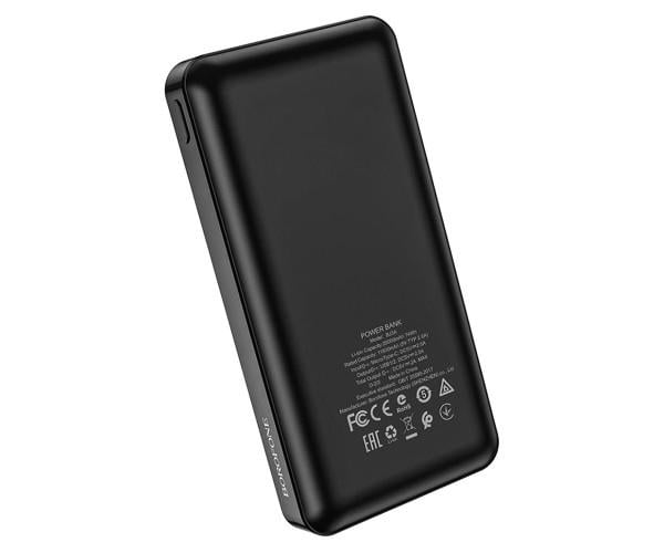 Батарея портативная Power Bank Borofone BJ3A 20000 mAh Black - фото 3 Батарея портативная Power Bank Borofone BJ3A 20000 mAh Black - фото 3
