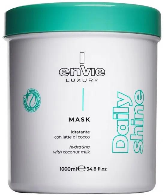Маска для волосся зволожуюча Envie Luxury Daily Shine щоденна для сухих ламких локон 1000 мл (26490563)