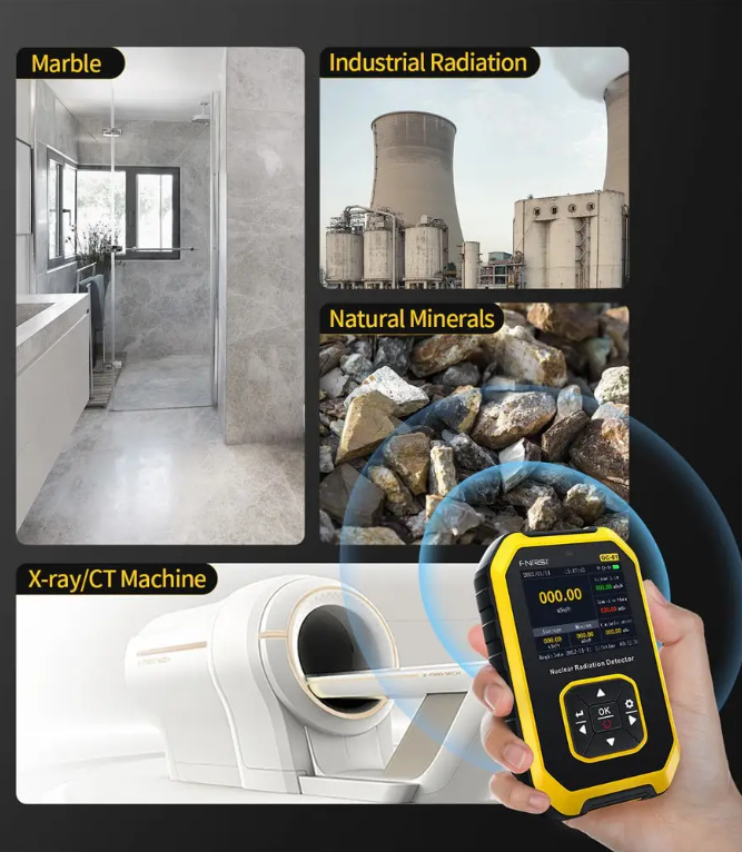 Дозиметр радіації FNIRSI GC-01 з електронним дисплеєм та акумулятором (26971617) - фото 7 Дозиметр радіації FNIRSI GC-01 з електронним дисплеєм та акумулятором (26971617) - фото 7