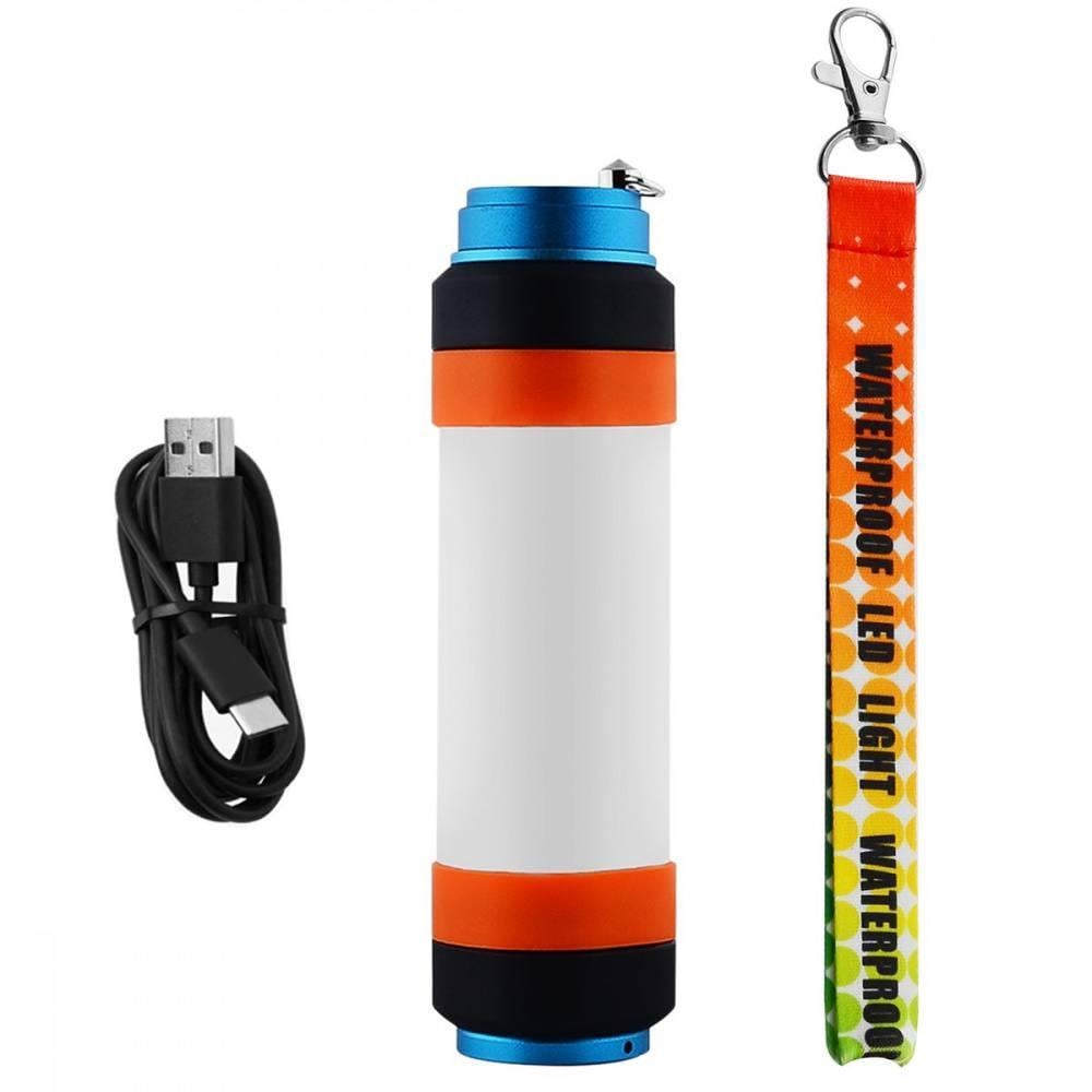 Кемпинговый фонарь Smiling Shark Т15 6в1 водонепроницаемый на аккумуляторе с функцией повербанка 2600 мАч