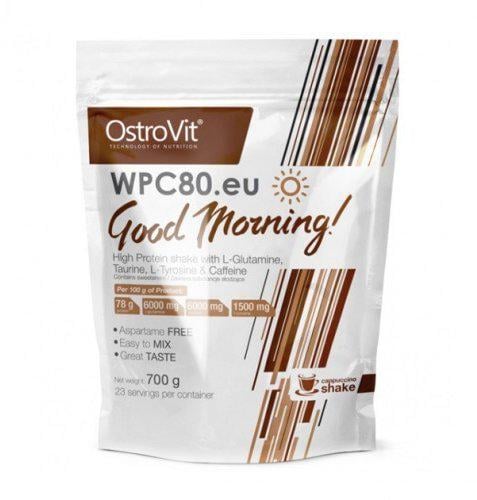 Протеин OstroVit WPC80.eu Good Morning 700 г 23 порции Cappuccino Shake
