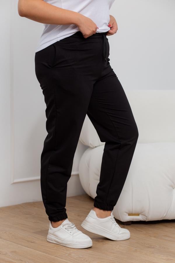 Спортивные штаны женские AKSAN XL Черный (21.908_black_48(XL)) - фото 2 Спортивные штаны женские AKSAN XL Черный (21.908_black_48(XL)) - фото 2