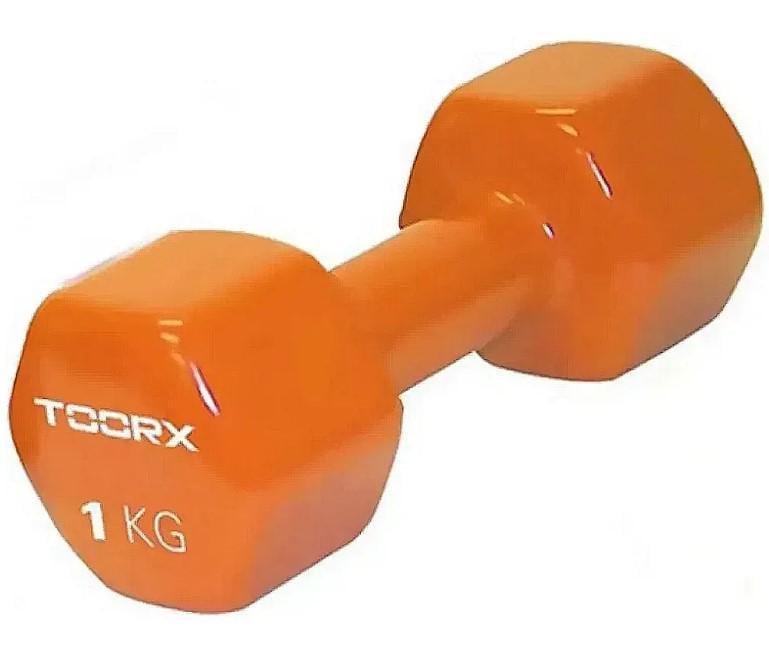 Гантель для фитнеса Toorx Vinyl 1 кг (MV-1)