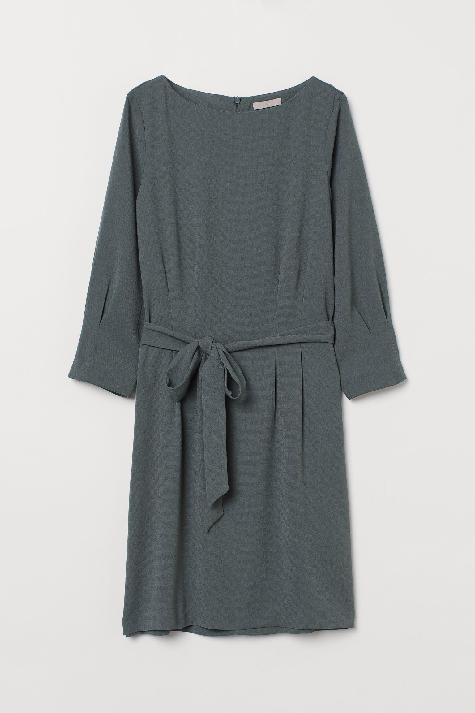 Сукня р. 38 Сіро-зелений (9548323abr)