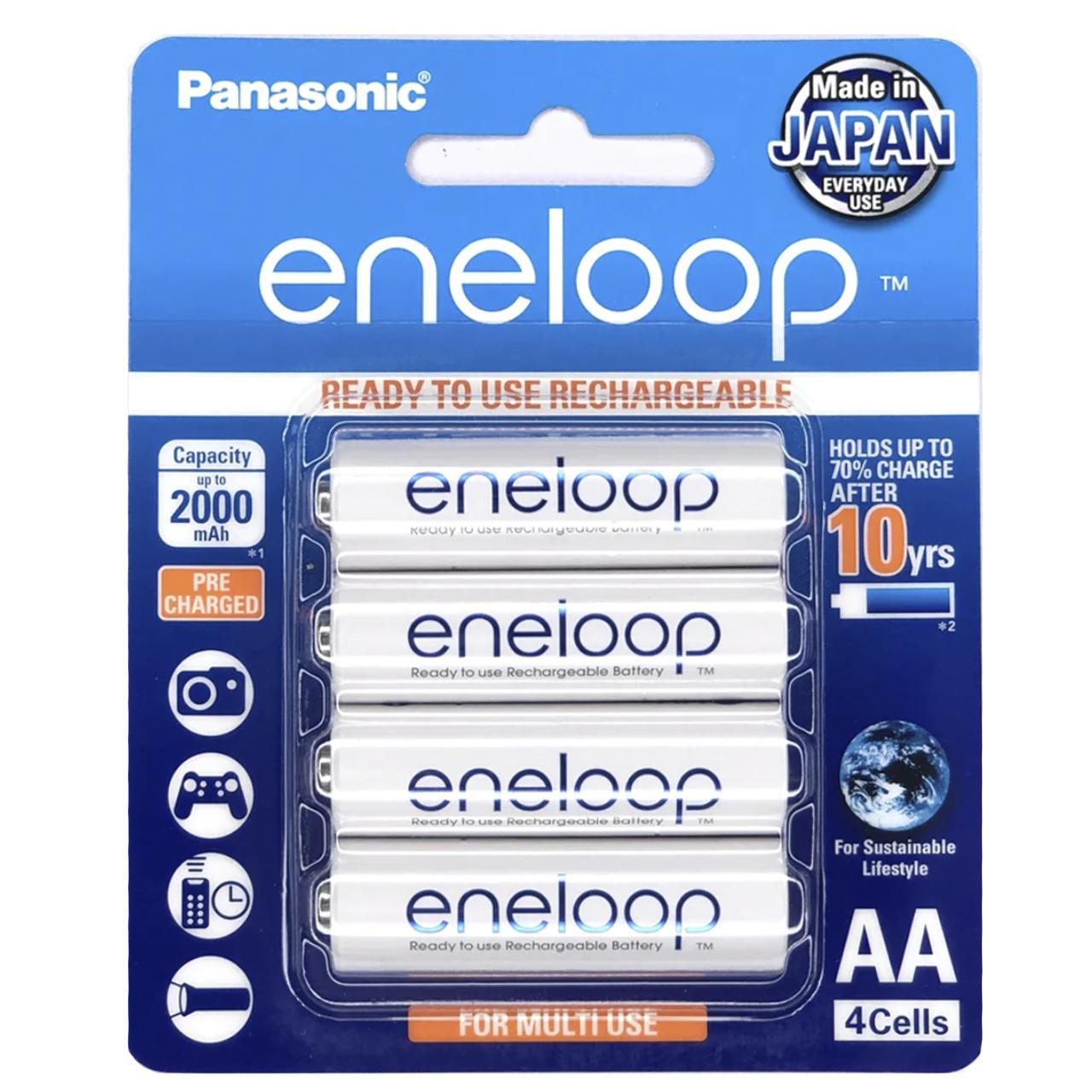 Акумулятор Panasonic Eneloop AA 2000mAh 4 шт. (1537208)