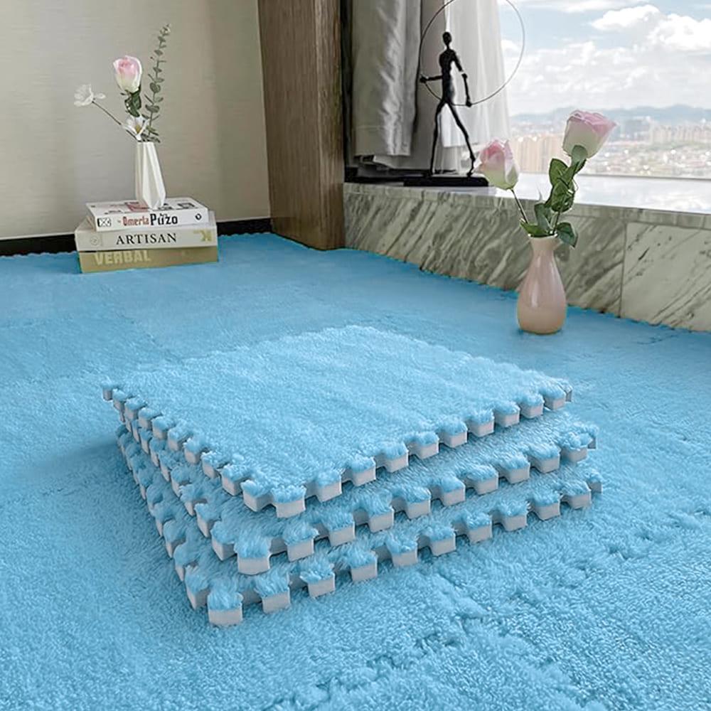 Коврик-пазл плюшевый Sticker Wall 30х30х1 см Мятный (SW-00002090) - фото 4 Коврик-пазл плюшевый Sticker Wall 30х30х1 см Мятный (SW-00002090) - фото 4