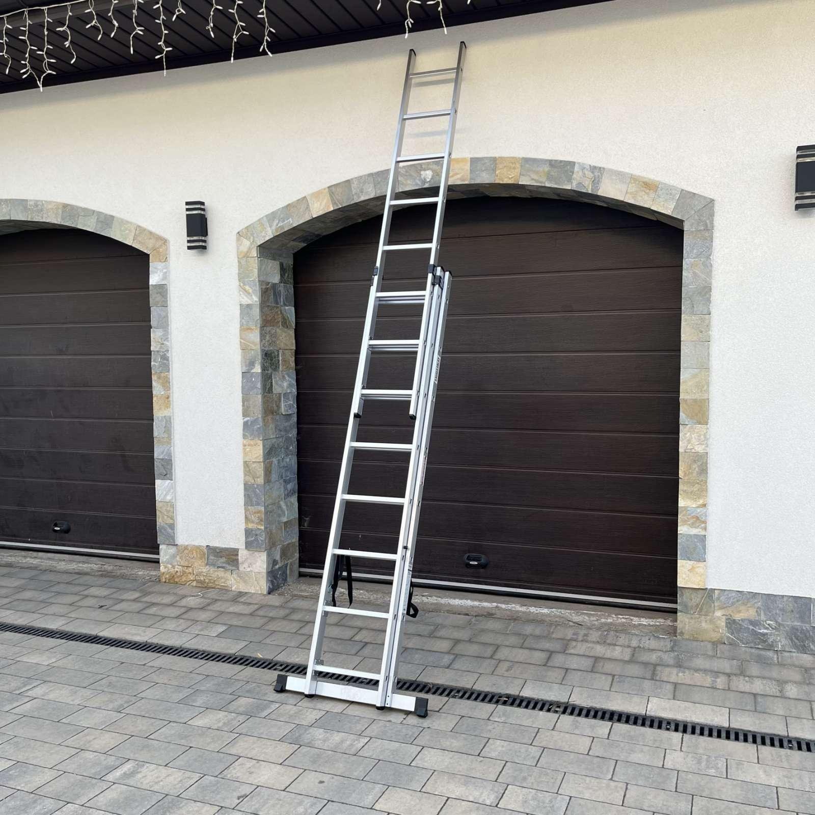 Лестница алюминиевая Higher универсальная раскладная 3х8 (10174477) - фото 6 Лестница алюминиевая Higher универсальная раскладная 3х8 (10174477) - фото 6