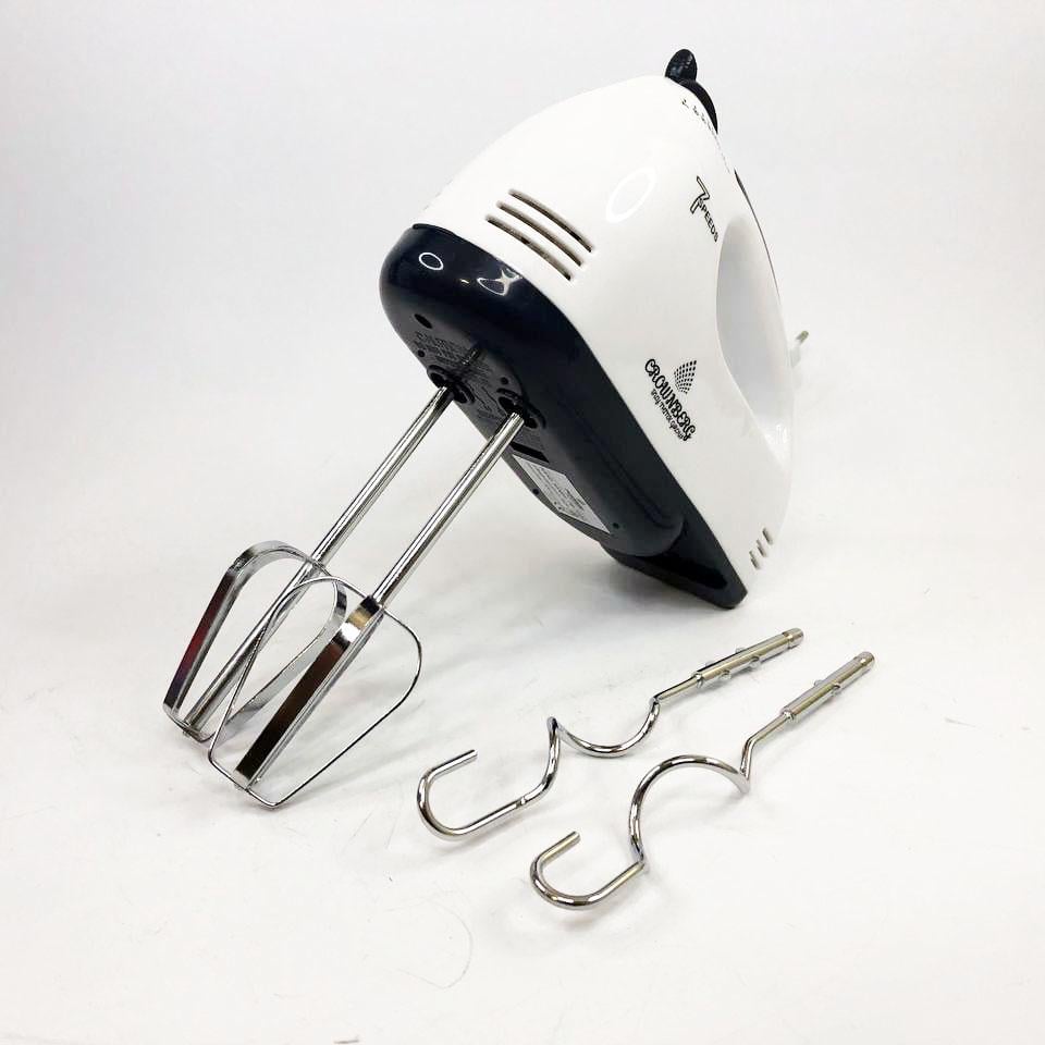 Миксер Crownberg CB-7322 300 Вт Белый (ws95948) - фото 2 Миксер Crownberg CB-7322 300 Вт Белый (ws95948) - фото 2